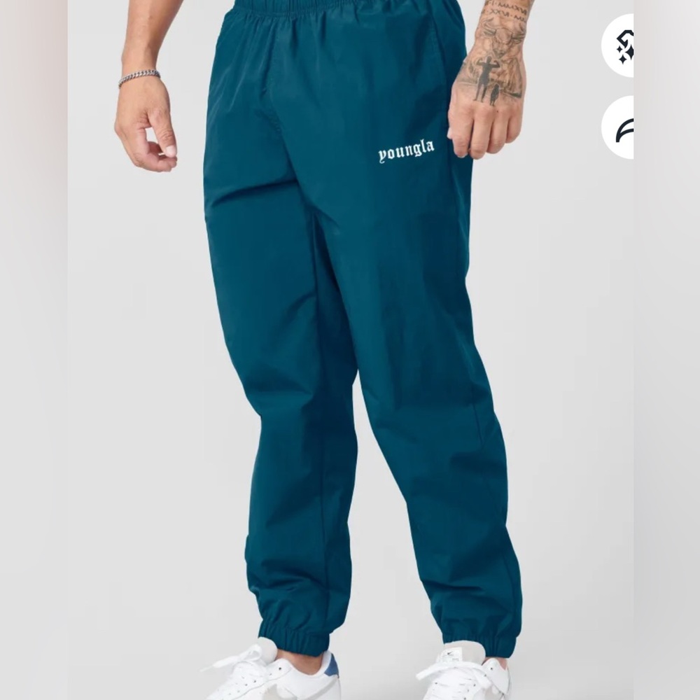 198. NWT! YoungLA Men's Joggers in Deep Blue